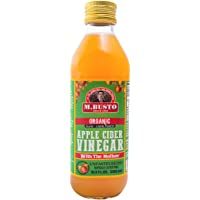 Los mejores  - M Busto Vinagre de Sidra Ecológico Con la Madre Sin Pasteurizar Sin Filtrar Sin Gluten - 2 x 500 ml